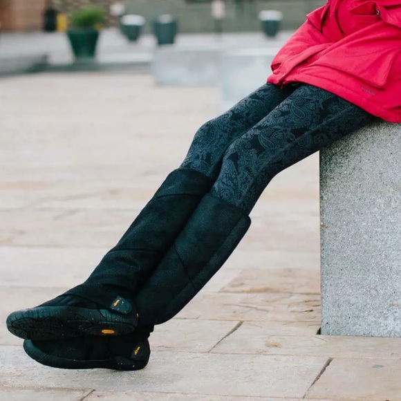 furoshiki shearling boot